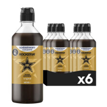 SODASTREAM Concentrate Drink - Rockstar Original - Up to 9 L - For Sparkling Water and Soda Machine - Pack of 6 x 440 ml