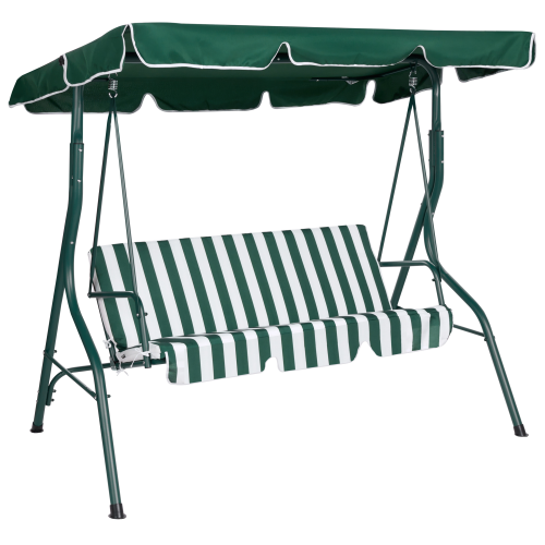Patio Swing CHAPLIN Metal Green
