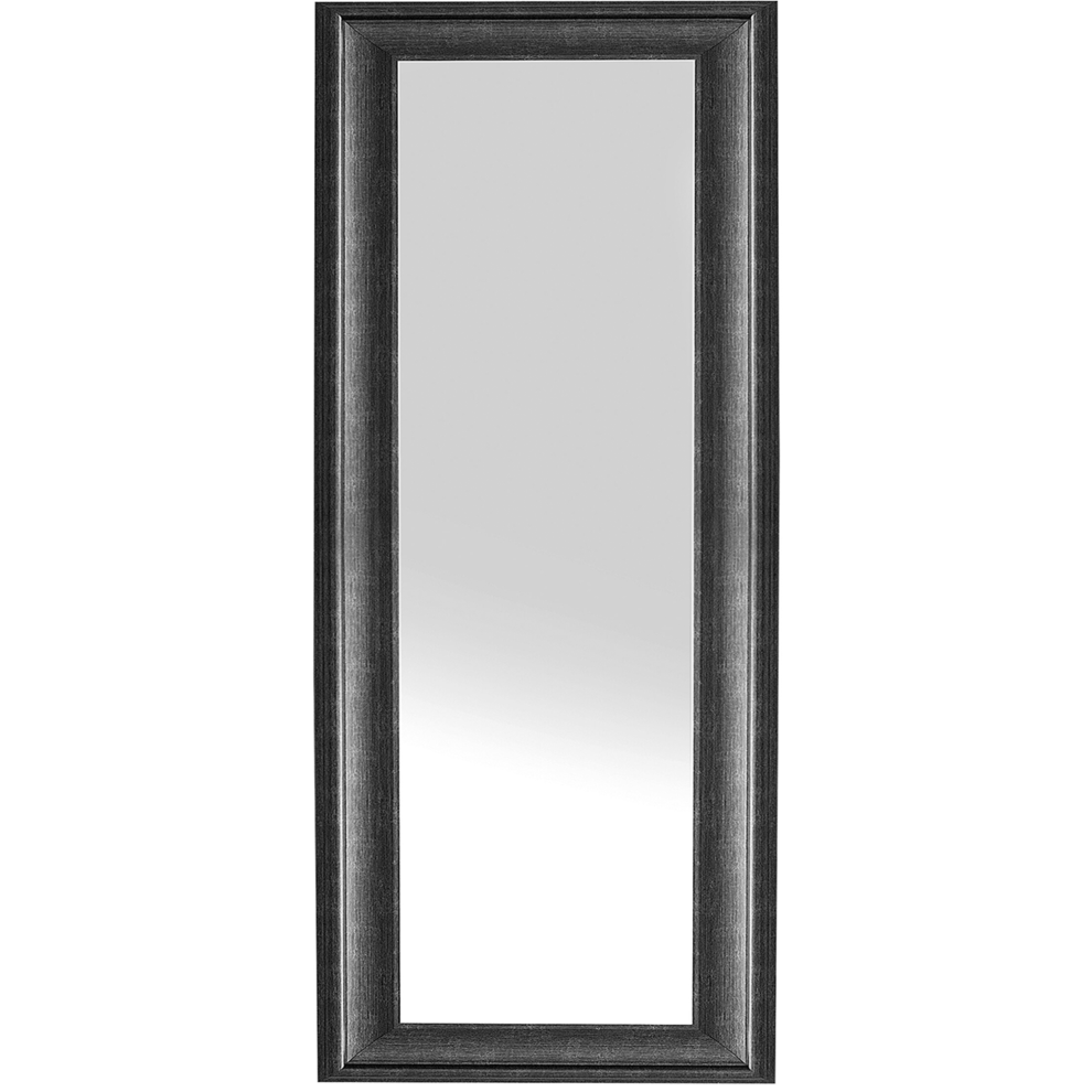 Beliani Wall Mirror Lunel 51 Cm 141 Cm Black