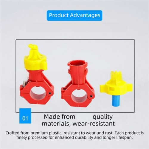 For BOMAG Road Roller Water Spray Nozzle Assembly - Durable Plastic Design 2