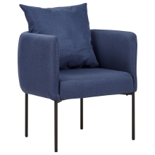 Armchair MALMOS Fabric Dark Blue