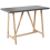 Beliani Garden Bar Table TALAMONE 140 cm 70 cm Grey 1