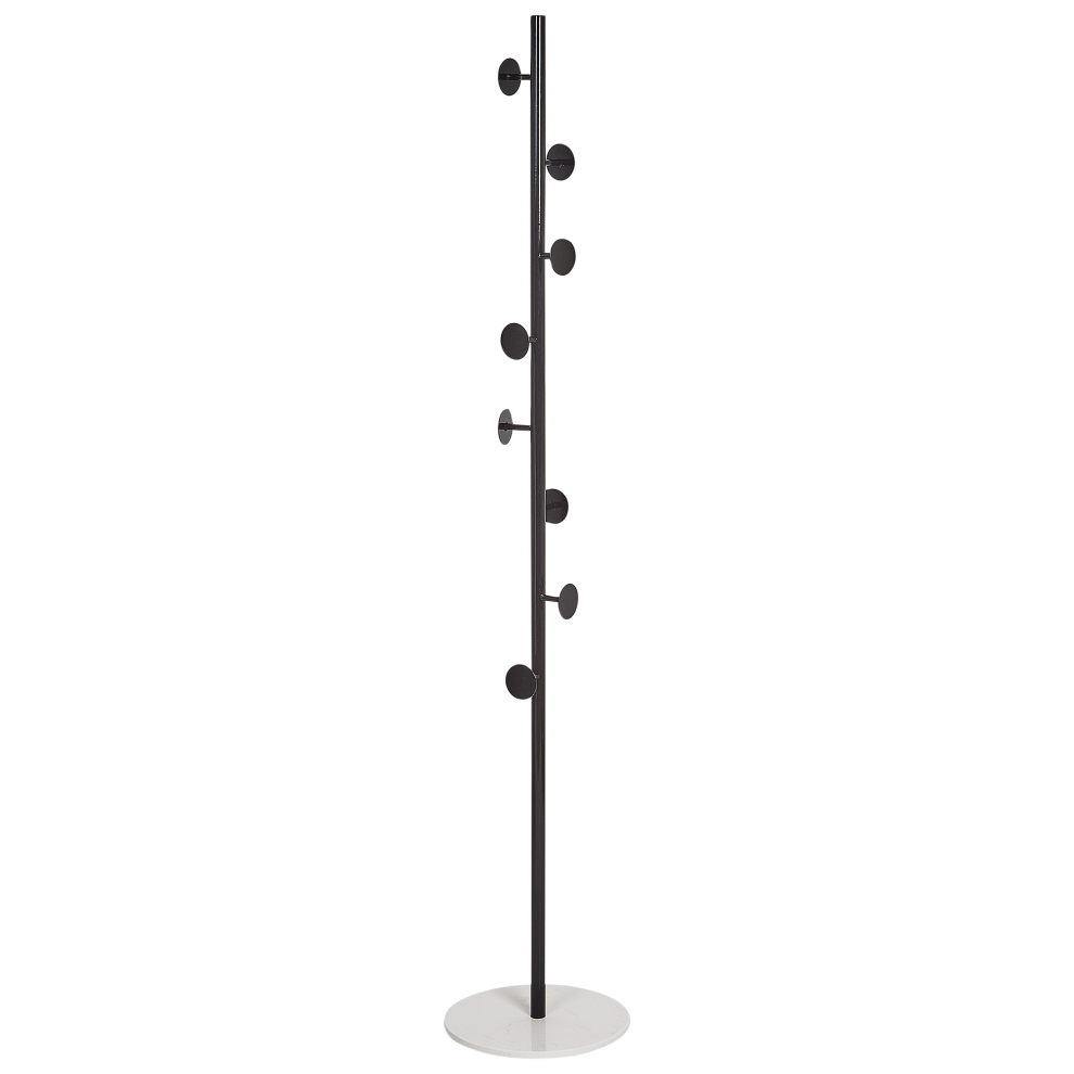 Beliani Coat Stand Notus Black