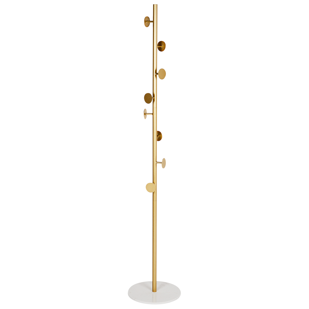 Beliani Coat Stand Notus Gold