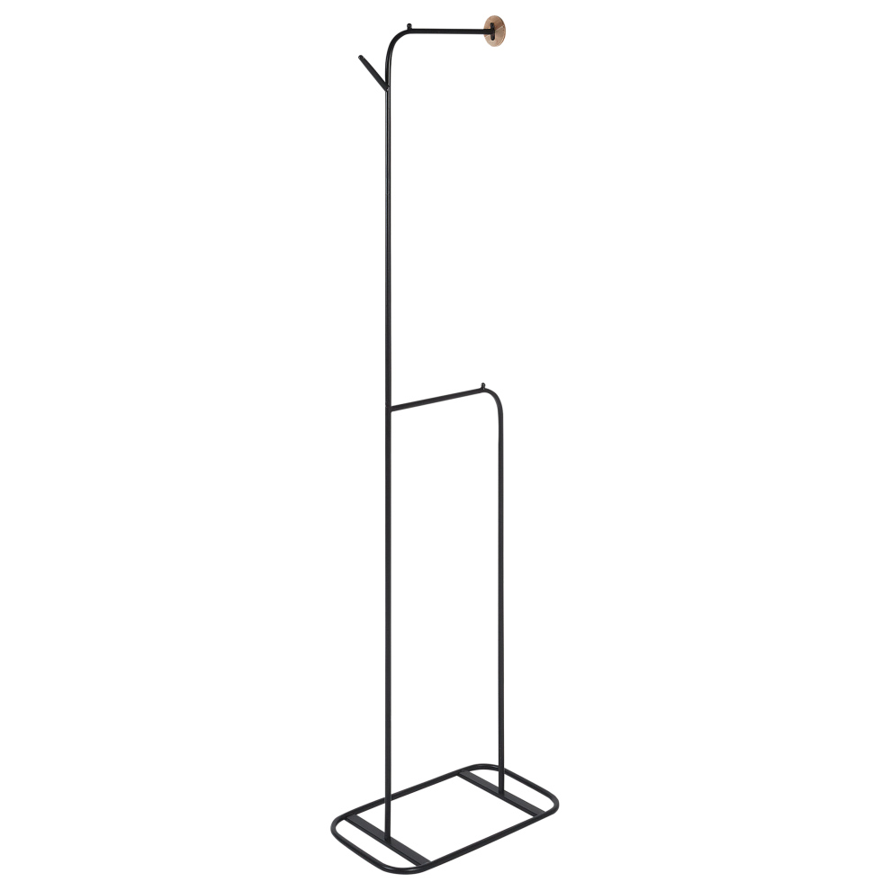 Beliani Coat Stand Eureka Black