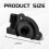Throttle Position Sensor TPS Throttle Body Position Sensor 17087400 17088026 17111815 for Chevy, , 7