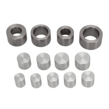 Coin Ring Hole Punch Kit (4 Dies + 9 Push Rods) for Coin Jewelry Making Swedish Wrap Metal & Leather Punch&Die Set
