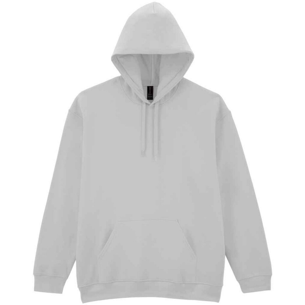 Gildan (Xxl, Ash Grey) Unisex Adult Midweight Fleece Hoodie