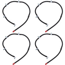 4X Fuel Return Pipe Fuel Injector Leak Off Hose for 31471-4A440 314714A440