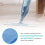 12 Pack Microfiber Cleaning Pads for Bona Premium Spray Mop 6