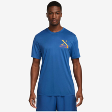 (M, Blue) Nike Dri-FIT X Training Men's T-Shirt