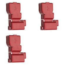3pcs Car Positive Terminal Battery Cover Fuse Caps 24345-7992A 2434579912 for Altima Juke Rogue Sentra Versa Note