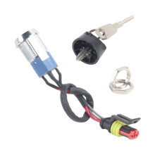 2X Interruptor de Ignição Do Motor com Chave de Partida 1220-520002-AC JK118- para Empilhadeira Elétrica EPT20