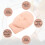 Mannequin Flat  Silicone Practice False Eyelash Extensions Makeup Model Massage Training 3