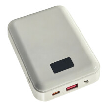 Portable Chargers Shell for 3Pcs 21700 Battery Case, DIY-White