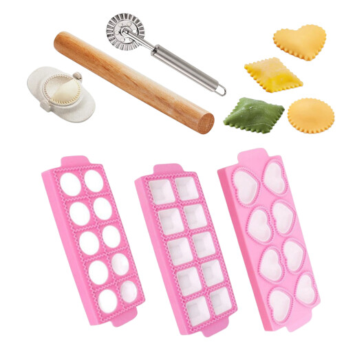 Flexible Dough Forming Set for Form Guidance and Home Cooking