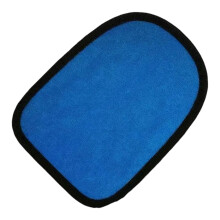 Gant de brosse à sable d'extérieur, pour mains et pieds,-Bleu