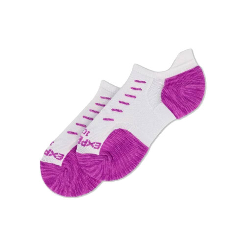 Thorlo Experia No-Show Tab Socks, Very Berry 1