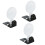 3X Small Miniature Inverted Target Metal Shooting Practice Targets Manual Reset Practice Targets 2