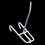 20 Pcs 3.9inch Long White Metal Store Grid Wall Bracket Display Hooks 7