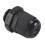 30 Pcs PG7 Waterproof Connector Gland Black for 4-7mm Diameter Cable 7