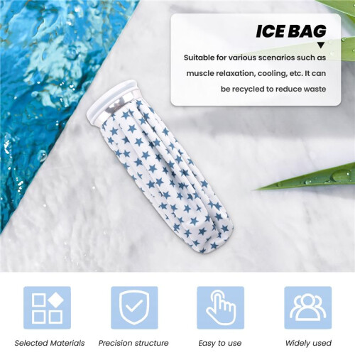 Ice bag for Pain Relief 9Inch Pentacle, White 2