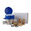 Practical Water Meter Mechanical Rotary Wing E-Type Precision Pointer Counter Measurement Tools with Copper Fittings 6