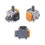 3-Pak 3D Analogowy Moduł Joysticka do PS5 Hall Electromagnetic Controller Thumb Joystick Sensor Accessories 7