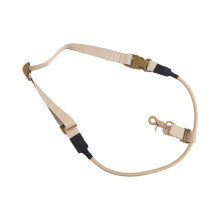 Schulterstützstück mit Metallhakenclip für Outdoor-Aufgaben-Khaki