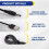 USB to 3.5mm  Jack 5V  Power Cable 6