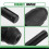 Five-Hole to Four-Hole Conversion Rod Chuck Black Electric Hammer Converter Conversion Rod Checkered 2
