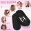 2 Pcs Black Sponge Hair Clip Volume Bumpit Padding Bun Updo 5
