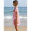 Atmungsaktive Kinder-Strandhülle mit-10T Rosa 8