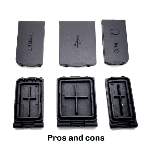 For  D810 USB MIC -Compatible Door Lid Cap Camera Part 2