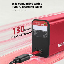 WEST BIKING Elektrische Automatische Luftpumpe Tragbarer Digitaler Inflator 120PSI 1500mAh Universelles US Französisches UK Ventil Orange