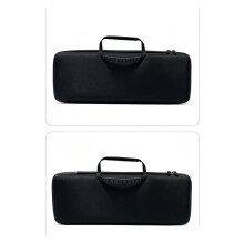 Hard Shell EVA Keyboard Storage Bag Waterproof Dustproof Mechanical Keyboard Carrying Case with Zipper Closure