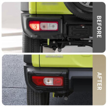 Achter Mistlamp Frame Anti-Kras Externe Beschermhoes Auto Accessoires voor Jimny Nomade 5 Deurs 2023-2025