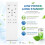 433MHz Universal Ceiling Fan Remote Control Replacement,3-Speed Plastic Light Dimmer Wireless  for Festive Party 6