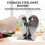 Knife Sharpener Self-Adjusting Sharpening Angle Solid Stainless Steel Kitchen Sharpening Tool Kitchen Accessories 5
