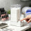 Scatola di Stoccaggio per Cotone per Nail Art con Supporto per Organizer Automatico e Decalcomanie per Unghie 2