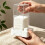 Scatola di Stoccaggio per Cotone per Nail Art con Supporto per Organizer Automatico e Decalcomanie per Unghie 6