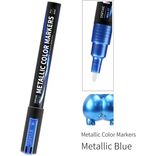 DSPIAE MKA Super Metallic  Brush Pen Environment-Friendly Water-Based Soft   Green Gold A 1