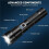 2pcs High-Power LED Flashlight, Ultra-Bright with 5 Modes, Perfect for Outdoor Camping. 5