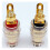 10pcs 4mm Crystal Binding Post Banana Plug Socket Connectors Gold Plated Audio Post Mounts B 2