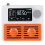 Rádio Estéreo Portátil de Banda Completa Si4732 Versão Pro Tela Colorida IPS de 1,9 Polegadas Receptor de Áudio Multibanda Suporte SSB 3