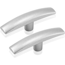 2pcs RV Waste Valve Handle Replacement, Fits 1/2" & 2" & 3" RV Sewer Dump Valve Campers Van Aluminum Tank Gate Valves