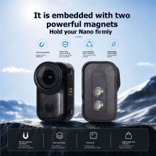 360 Magnetische Rugzakclip voor voor Osmo met Polsbandmontage Actiecamera Handsfree Houder Kit