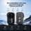 360 Magnetic Backpack Clip for  Osmo  with Wrist Strap Mount Action Camera Hands-Free Holder Kit 4