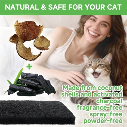 20 Pack Carbon Filters Compatible for Litter Robot 3 Replacement Activated Charcoal Filters Effective Control LitterBox 1