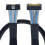 Cable Extensor MCIO 8I 74Pin Macho A MCIO 0.8M PCIE 5.0 74Pin Macho PCI-e 5.0  Cool  IO MCIO 5